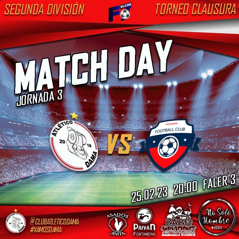atleticodama's tweet photo. 🤜 MATCH DAY 🤛 Jornada 3 contra Vrechas. La #damaneta no se para y afronta un nuevo reto con todas las ganas. ¡A por la victoria equipo!🔥💪 #Matchday #VamosDama❤️🖤 https://t.co/SaaJWlACdt