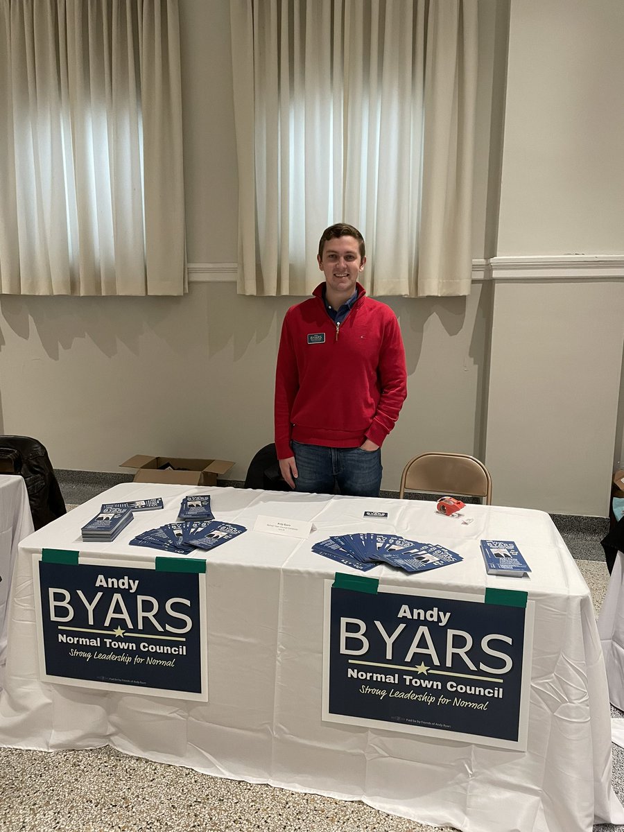 AndyForNormal's tweet image. I'm Kiwanis Club pancake breakfast! Come say hi!