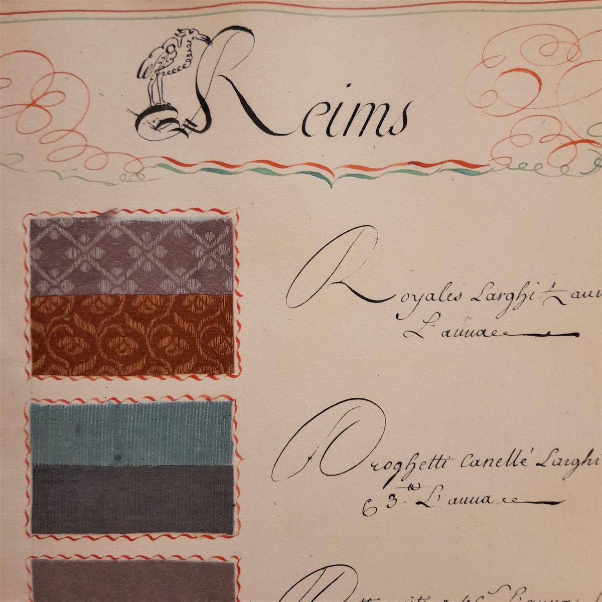 "Manufactures de France, d’Angleterre et de Hollande, échantillons recueillis en voyageant par le Sieur Moccafi marchand de draps et dans son retour vers 1760 au Comte Bogin". Un témoignage précieux de l'industrie lainière au XVIIIème siècle, à découvrir :
bit.ly/3ZgE8ma