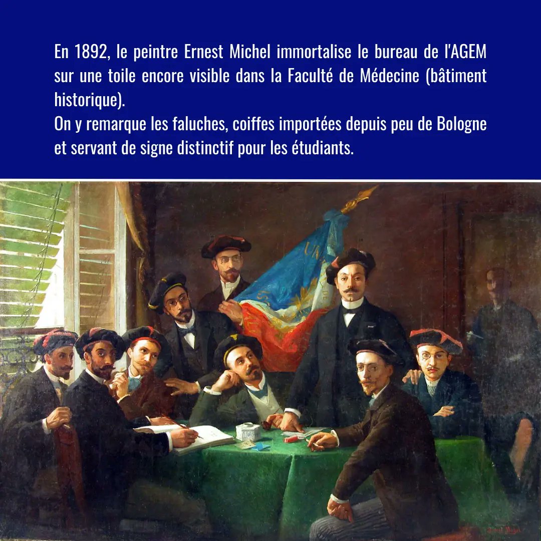 C’est arrivé un 25 février… 1887 : 

La fondation de l’AGEM !

Dans une ville d’environ un millier d’étudiants, tout était à construire. 
Et l’AGEM a largement contribué au développement de la vie étudiante dans la ville !