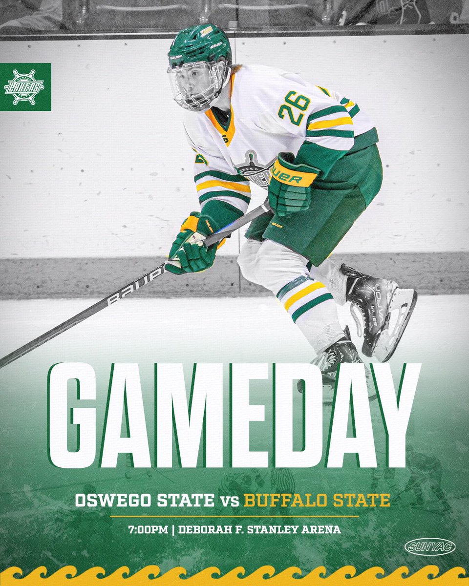 Playoff Gameday! ⚓️🌊
Grab your Gold and get to the Deb!

7:00pm Puck Drop!
Pack the Wheelhouse!