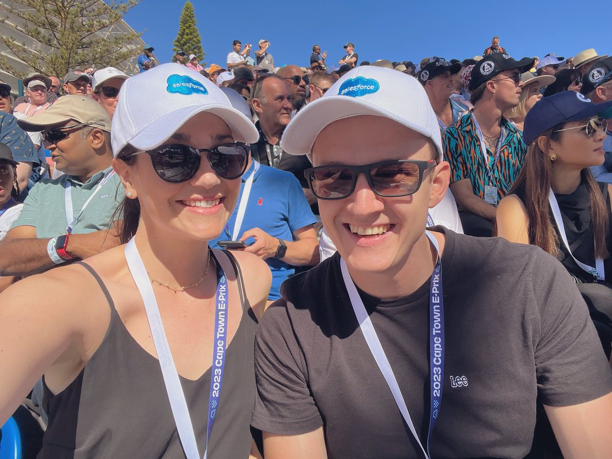 Day out at the #CapeTownEPrix today thanks for our friends <a href="/salesforce/">Salesforce</a> ☀️ 

Good break from the work world - Monday we keep pushing 💪🏻