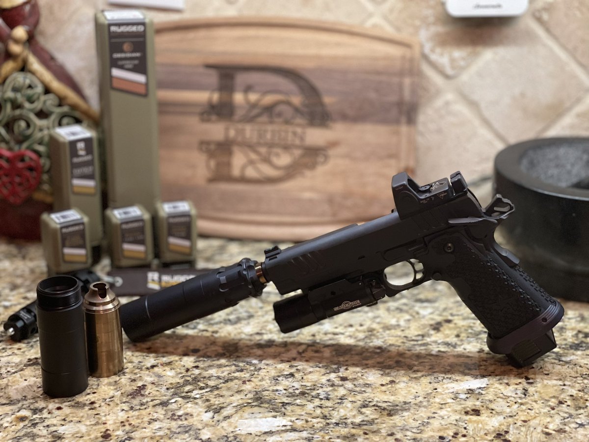 Love this new silencer from Rugged Suppressors thankful to live in #America #gunownersofamerica #legal #taxstamp #NFA #extortion #repealthenfa #2A #ShallNotBeInfringed