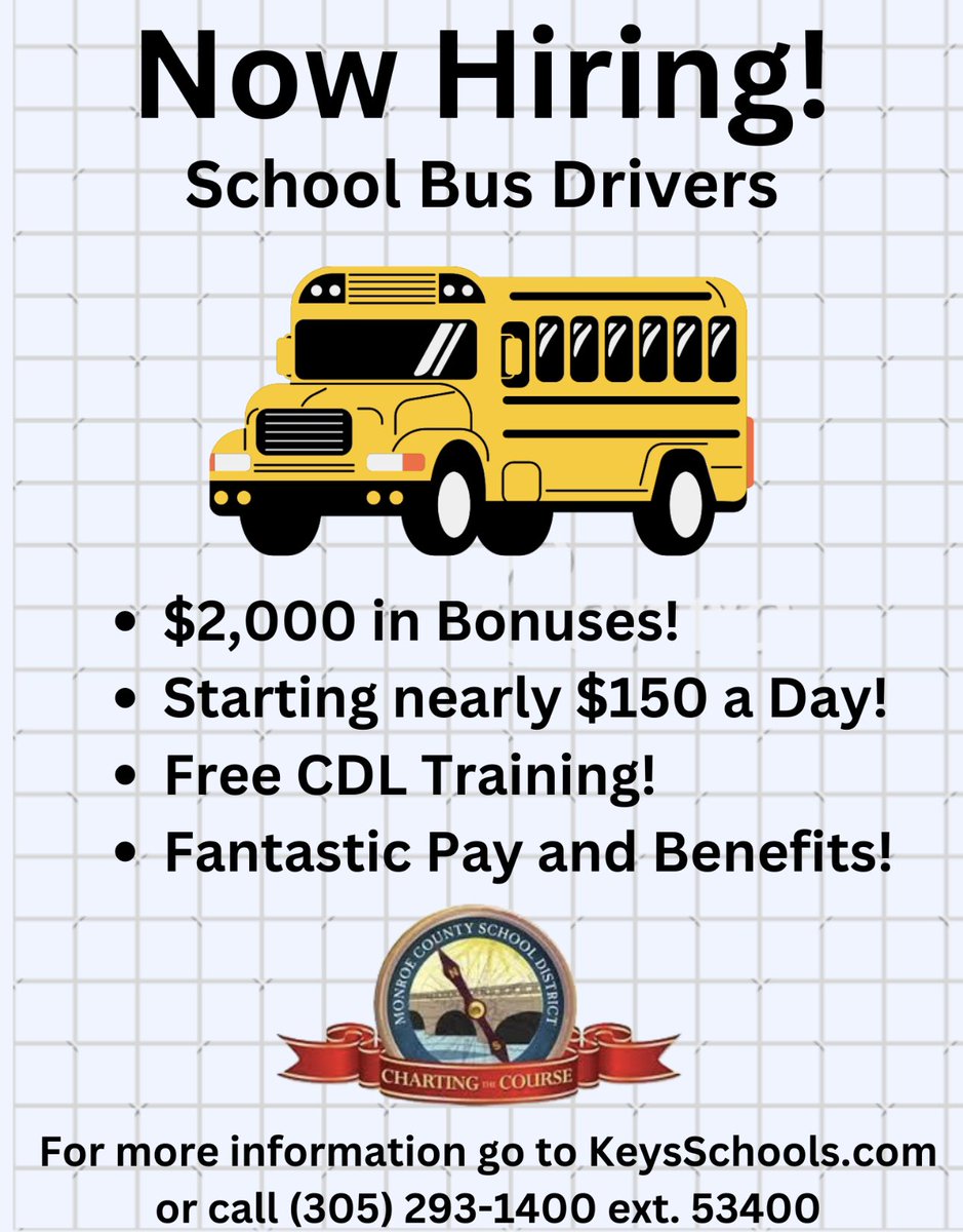 Visit Keysschools.com to apply.