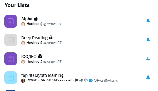 zerowu97's tweet photo. 如何在推特上找Alpha

经常被人问到：你怎么总是能找到一些很少人关注到，后面很热门的项目，

下面是4个方法，如果有用欢迎点赞、转发🫰

1⃣ 用twitter list 

因为关注的人太多，小铃铛也开得比较多，取消很麻烦，就认真的整理list https://t.co/XxqBnMur8J
