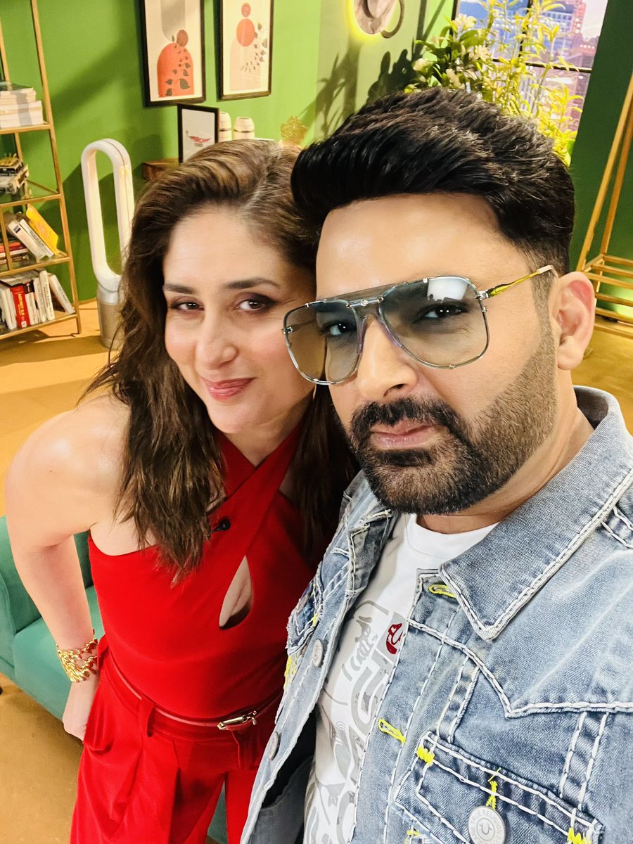 KapilSharmaK9's tweet photo. Thank you for having me on your beautiful show #KareenaKapoor n team @mirchiplus love n best wishes for #whatwomenwant 🎉 #zwigatoon17thmarch #zwigato 😇 https://t.co/LBI26x9vP8