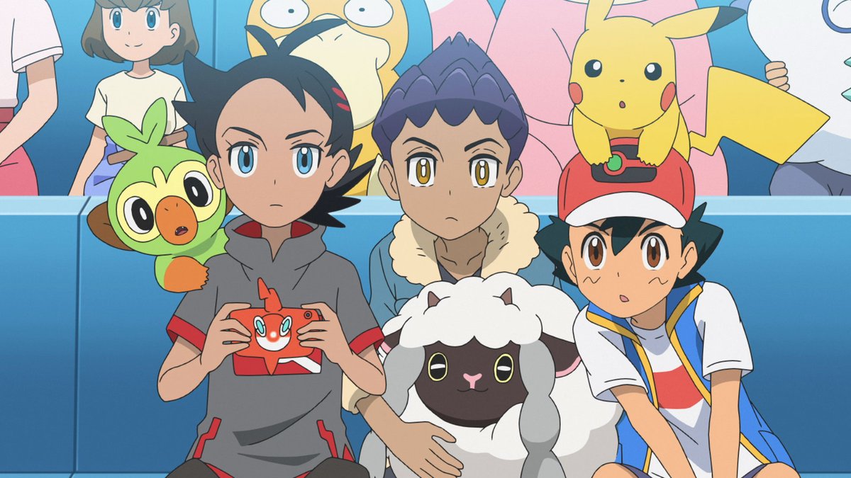 PokemonIT's tweet photo. Festeggia il #PokemonDay con i cartoni animati Pokémon su K2! 🎊 

Non perderti lo speciale di un’ora con ben due nuovi episodi della serie Esplorazioni Pokémon Super, a partire dalle 18:40 di lunedì 27 febbraio! 🤩 https://t.co/YJBc9yIeq2