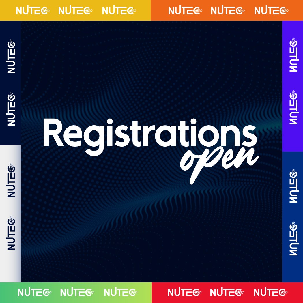 nutec_pwr's tweet photo. 📢 Attention all young enthusiasts! 🧑🔬👩🔬 The wait is finally over! Registrations for NUTEC - KPK's biggest Olympiad - are now open! 🎉
👉 Register through link -> https://t.co/89PPw1ofUd
🗓 3rd -5th March, 2023
#NUTEC23 #KPKOlympiad #FASTPeshawar #StudentEvent #PakharRaglay https://t.co/MHSrMX76I6