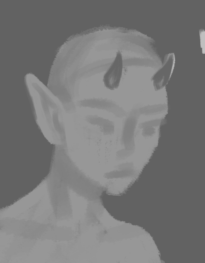 _nirei_'s tweet photo. Also VIP for (another) Al portrait. This MAY turn out to be a portrait for collage https://t.co/0VvclW0Iyw