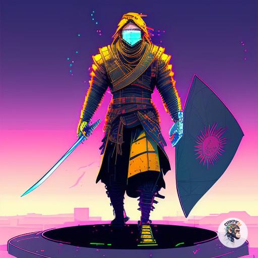mkmmeyu's tweet photo. @Chimpifai #Samurai #ChimpifAI https://t.co/BJHe5fYfDz