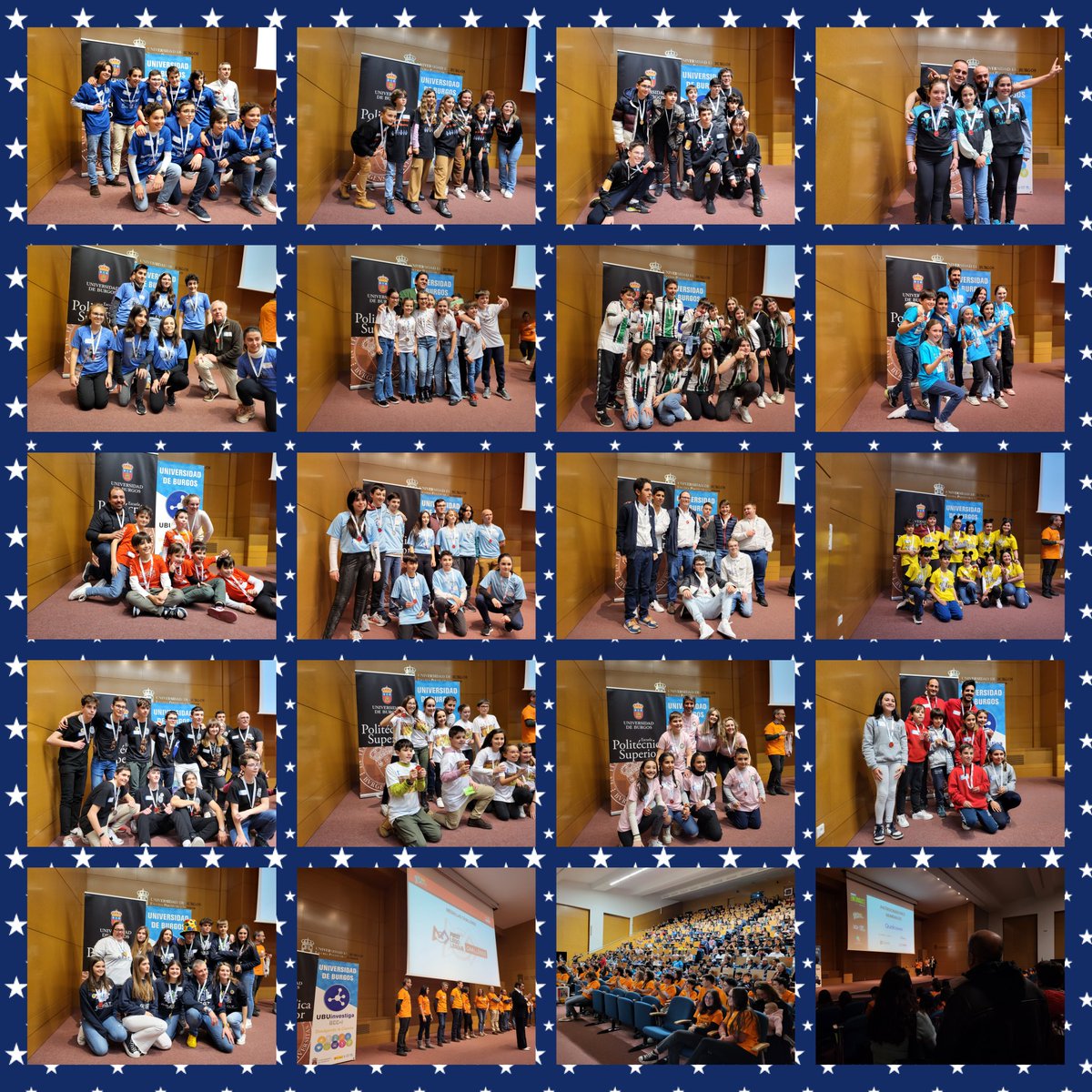 FLLBurgos's tweet photo. El esfuerzo siempre tiene su recompensa 💪.
¡¡¡ENHORABUENA y GRACIAS por tanto!!!
#morethanrobots #FLLSpain #FLLBurgos #SuperPowered https://t.co/EP0FIJrKDo