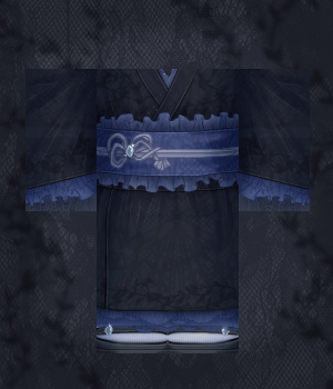 Kimono - Pretty Blue - Roblox