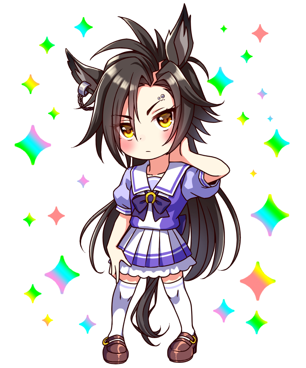 ウマ娘「エアシャカールさんお誕生日おめでとうございます!!!!!!#ウマ娘 #エアシャカ」|スギモッティのイラスト