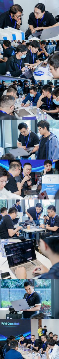 NewWebGroup's tweet photo. The Shenzhen FVMOpen Hack Day ended successfully, and the atmosphere of on-site exchanges and discussions was extremely lively! Deeply felt the enthusiasm of developers for FVM!@FilFoundation @truckerfling #FVM #filecoinorbit #openhackday https://t.co/sAOKxpQfwv