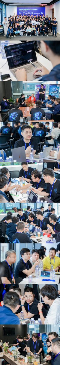 NewWebGroup's tweet photo. The Shenzhen FVMOpen Hack Day ended successfully, and the atmosphere of on-site exchanges and discussions was extremely lively! Deeply felt the enthusiasm of developers for FVM!@FilFoundation @truckerfling #FVM #filecoinorbit #openhackday https://t.co/sAOKxpQfwv