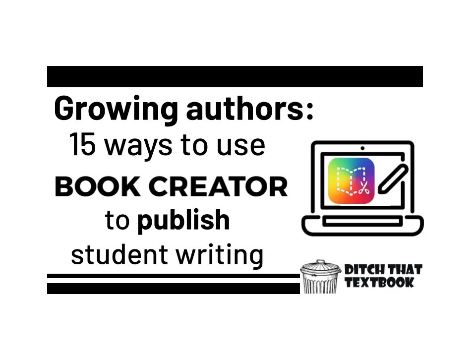 EduTechGuys (@edutechguys) on Twitter photo Growing authors: 15 ways to use Book Creator to publish student writing - Ditch That Textbook buff.ly/41pFVXG #education #edtech #edutech #teacher #teachers #students #classroom #school #principals #Podcast #podcasters #writing
<a href="/jmattmiller/">Matt Miller 🗑️</a> Growing authors: 15 ways to use Book Creator to publish student writing - Ditch That Textbook buff.ly/41pFVXG #education #edtech #edutech #teacher #teachers #students #classroom #school #principals #Podcast #podcasters #writing
<a href="/jmattmiller/">Matt Miller 🗑️</a>