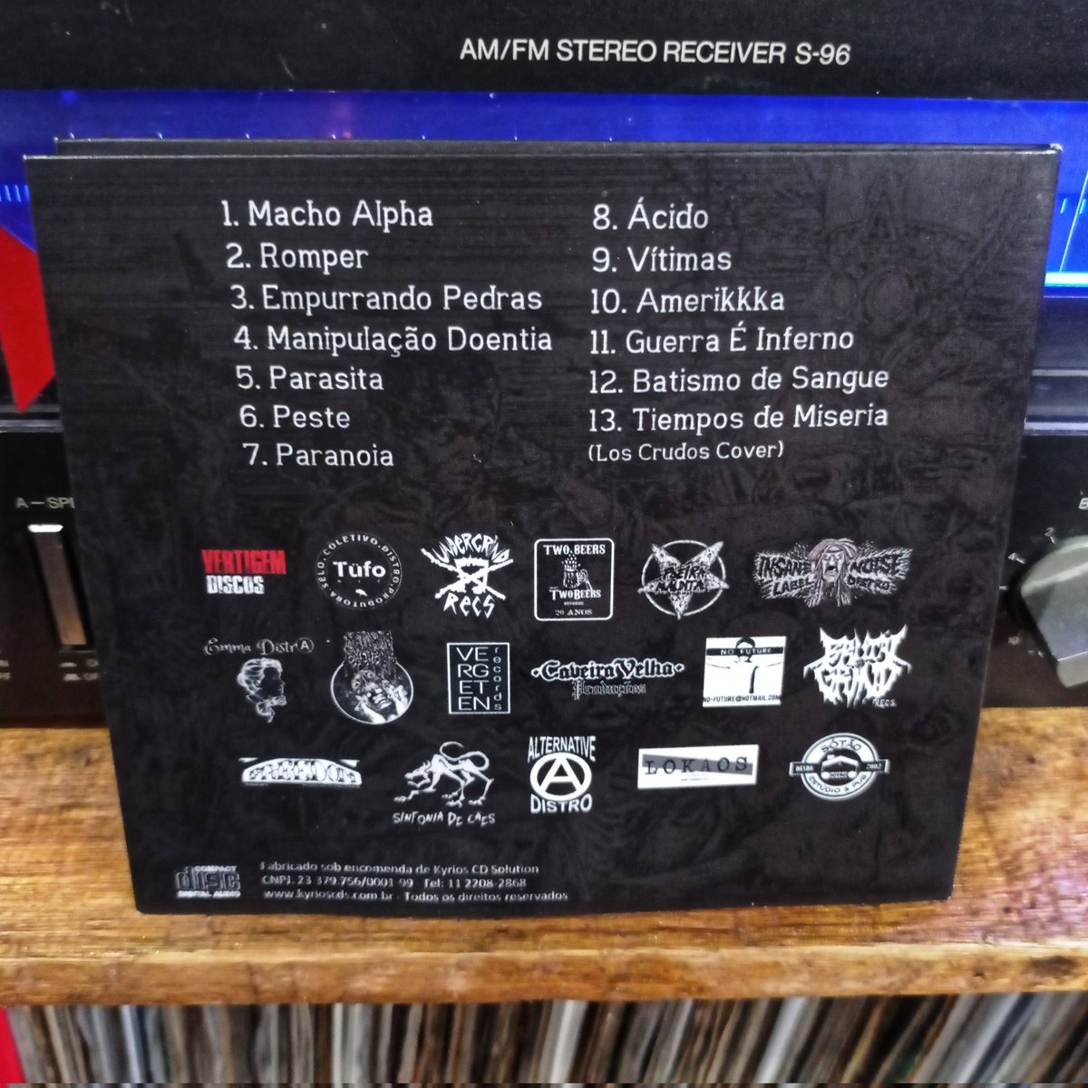 RogerioRocker's tweet photo. Crush All Tyranny - Neomassacre #cd #vertigemdiscos #kyrioscdsolution #cdpost #cdcollector #cdcollection #discoécultura #discocollection #compactdisc #digitalaudio #gradiente #s96 #philco #ph180 #poeiramaldita https://t.co/y0b1vrHY64