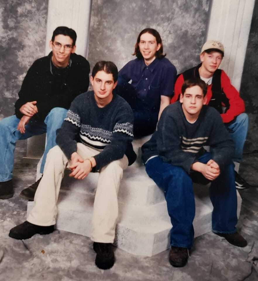 Cool dudes. 1999 I think? instagr.am/p/CpFnr9YtpbG/