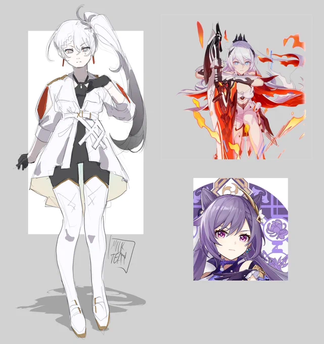 And for references I u-.Who am I kidding it's all fukin arknights 