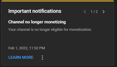 RaynStorm3's tweet photo. @YouTubeCreators @TeamYouTube 
Hi YouTube, my channel has been demonetized for the fourth year in the row for reused content... and every time I reapplied with no changes and was remonetized without fail. Can you please do something about this? https://t.co/tLakJQ6i4Y