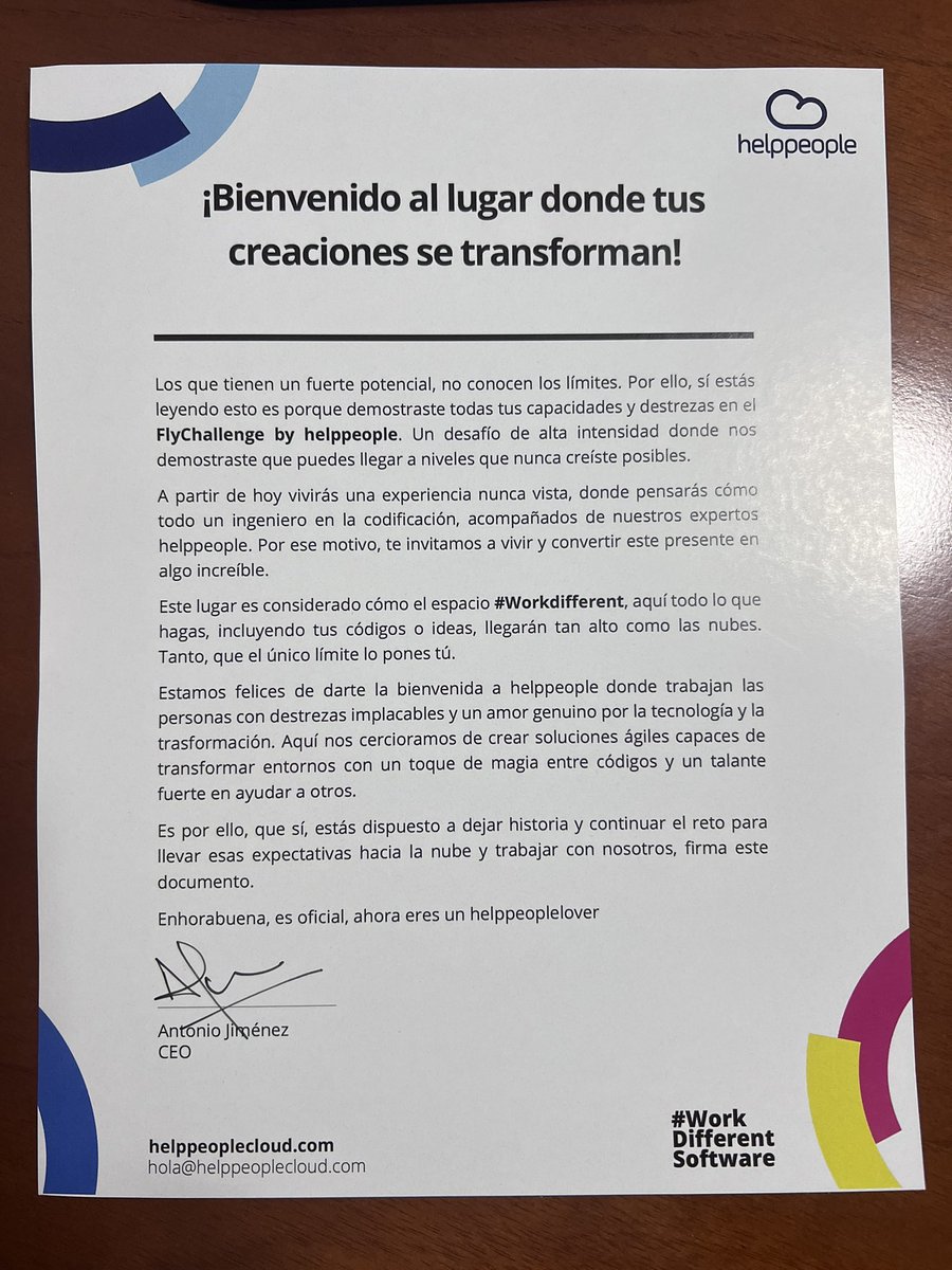 antjimenez's tweet image. Felices y muy orgullosos de tener tanto talento del Choco en Cali, guau muy sorprendidos… y bienvenidos a la familia #WorkDifferent de @helppeoplecloud