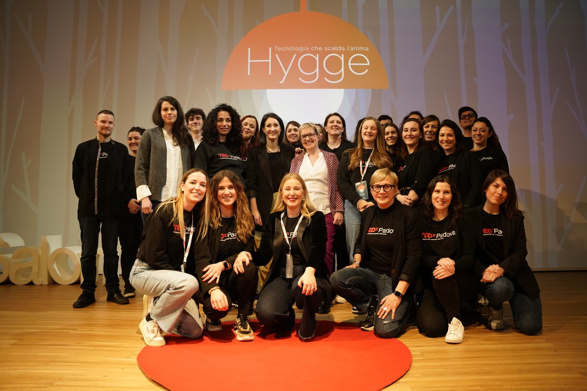 TEDxPadova's tweet photo. Siamo arrivati alla conclusione del #TEDxPadovaSalon.
Il team TEDxPadova vi aspetta ad aprile 2023 per la decima edizione del TEDxPadova.
#TEDxPadova #Nice #NiceForYou #TheNicePlace #Hygge #IdeasWorthSpreading @thenicegroup #roadto10 https://t.co/ffQKNvfJEU