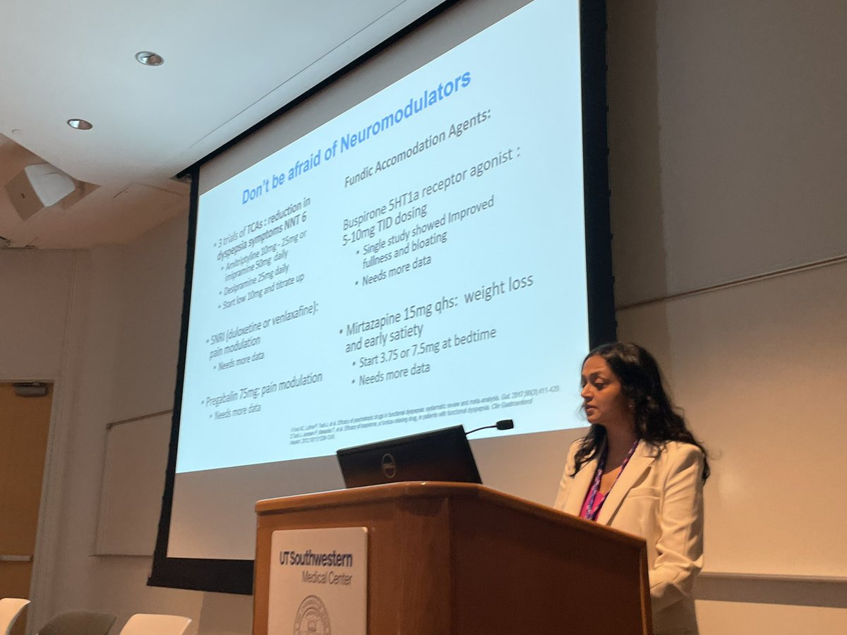 David Fudman, MD (@fudmanmd) on Twitter photo What to do for functional dyspepsia not responding to a daily PPI? Neha Patel tells us not to be afraid of neuromodulators as a next step! <a href="/UTSWGI/">UTSW Gastroenterology Fellowship</a> Whats New in GI What to do for functional dyspepsia not responding to a daily PPI? Neha Patel tells us not to be afraid of neuromodulators as a next step! <a href="/UTSWGI/">UTSW Gastroenterology Fellowship</a> Whats New in GI