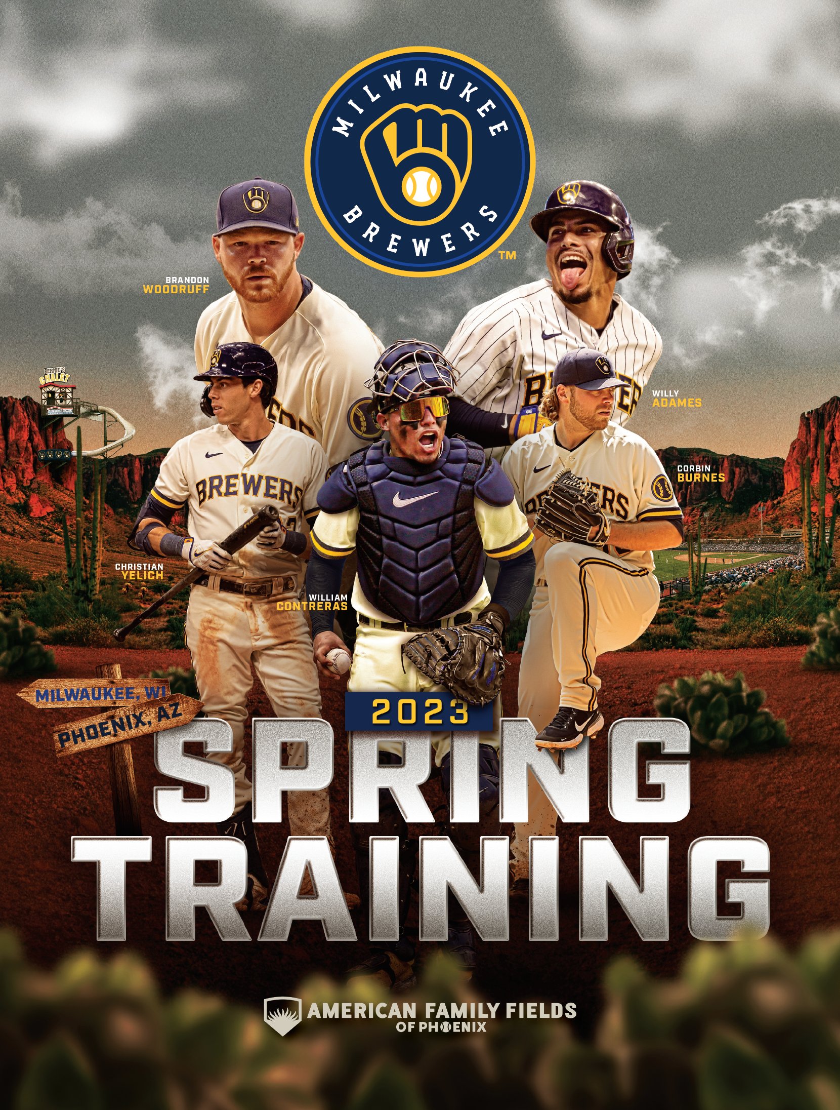 Milwaukee Brewers on X: Spring Training Programs have arrived! Available  in the Team Store at American Family Fields of Phoenix and at the gate  entrance on home games. #ThisIsMyCrew  / X