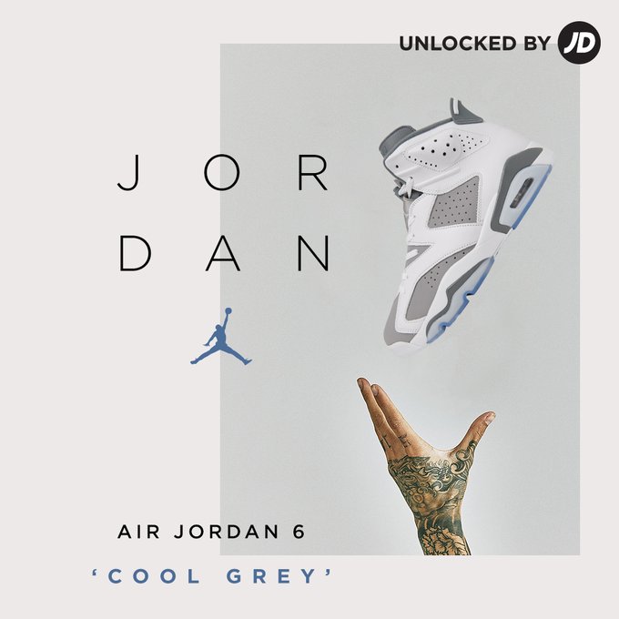 snkr_twitr's tweet photo. AD: QUEUE UP
Jordan Retro 6 ‘Cool Grey’ 

FNL - try code WINISHWINE
M https://t.co/mfrk5MXS4Z
G https://t.co/HVsrBEuVsd
P https://t.co/RYtFDwZKqi
T https://t.co/016UcDAbbQ

JD
M https://t.co/0yudoi3tXd
G https://t.co/AoECUPI3ij
P https://t.co/JUeRSB8DeA
T https://t.co/7YcXUvL37l https://t.co/zJ3mnaYDqy