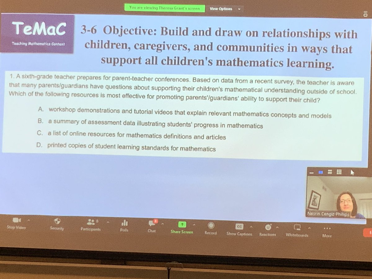 mathhombre's tweet image. Next looking at sample items from the new certification test. #mtechat look at this garbage #mtechat