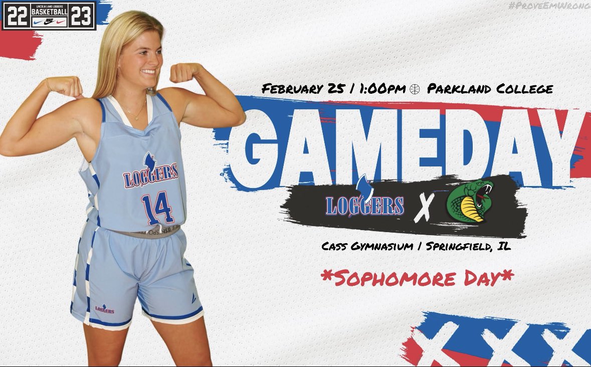 LLCC_LoggersWBB's tweet photo. GAME DAY 🏀
@LLCC_LoggersWBB play host to Parkland College today at 1:00 in MWAC action. We will also be honoring our 6 Sophomore players prior to tip off. @KaylaKodat @_mbh_31 @KirstenTay10 @madisonlovett30 @ascarlette14 @casskretsch https://t.co/HfLmPmt6om