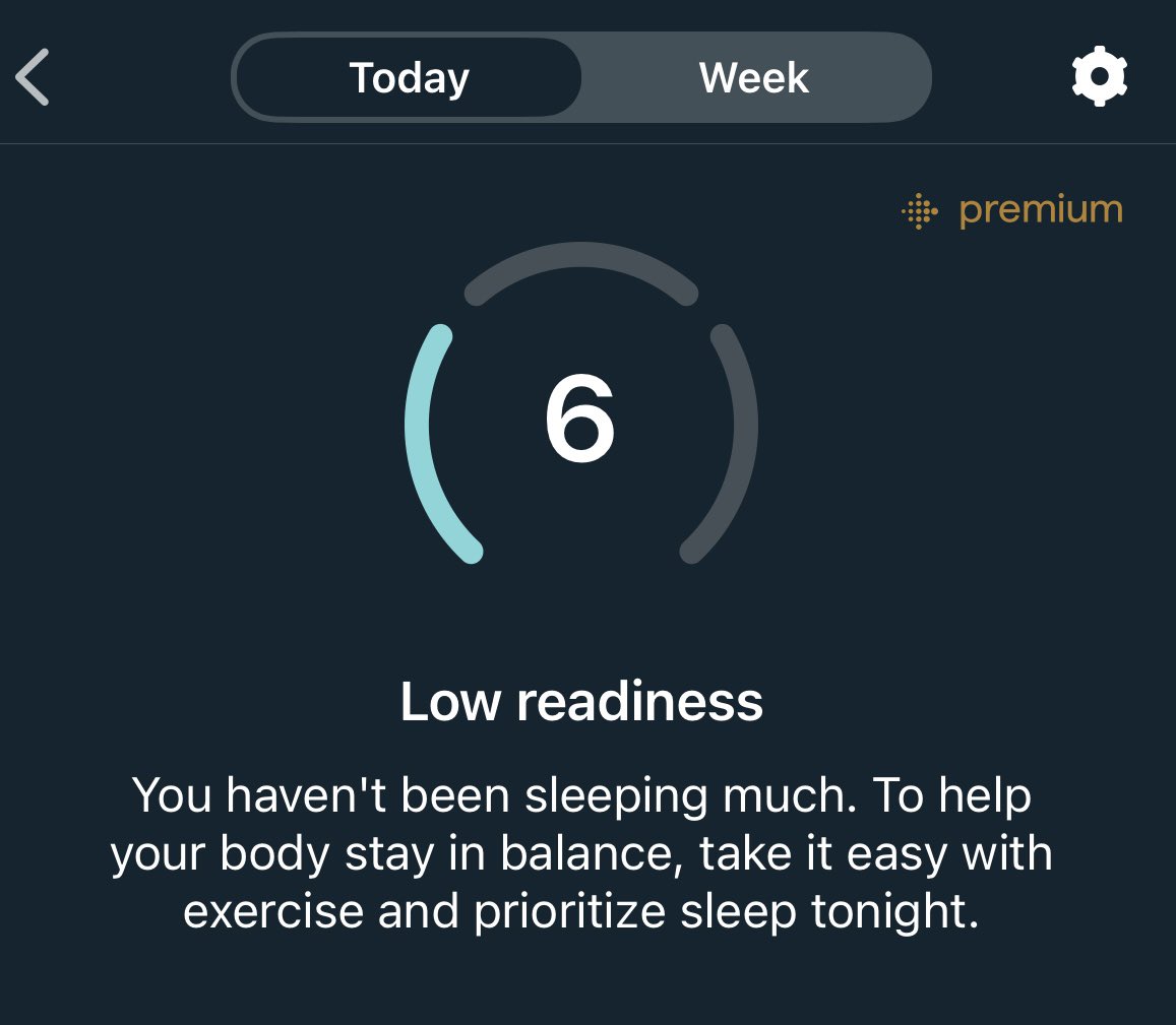 mzzrach's tweet photo. According to my FitBit, I need to get more sleep.

Tell me about it. 😴🥱💤
#Fitbit #sleepcreep https://t.co/T1GOKrUyij