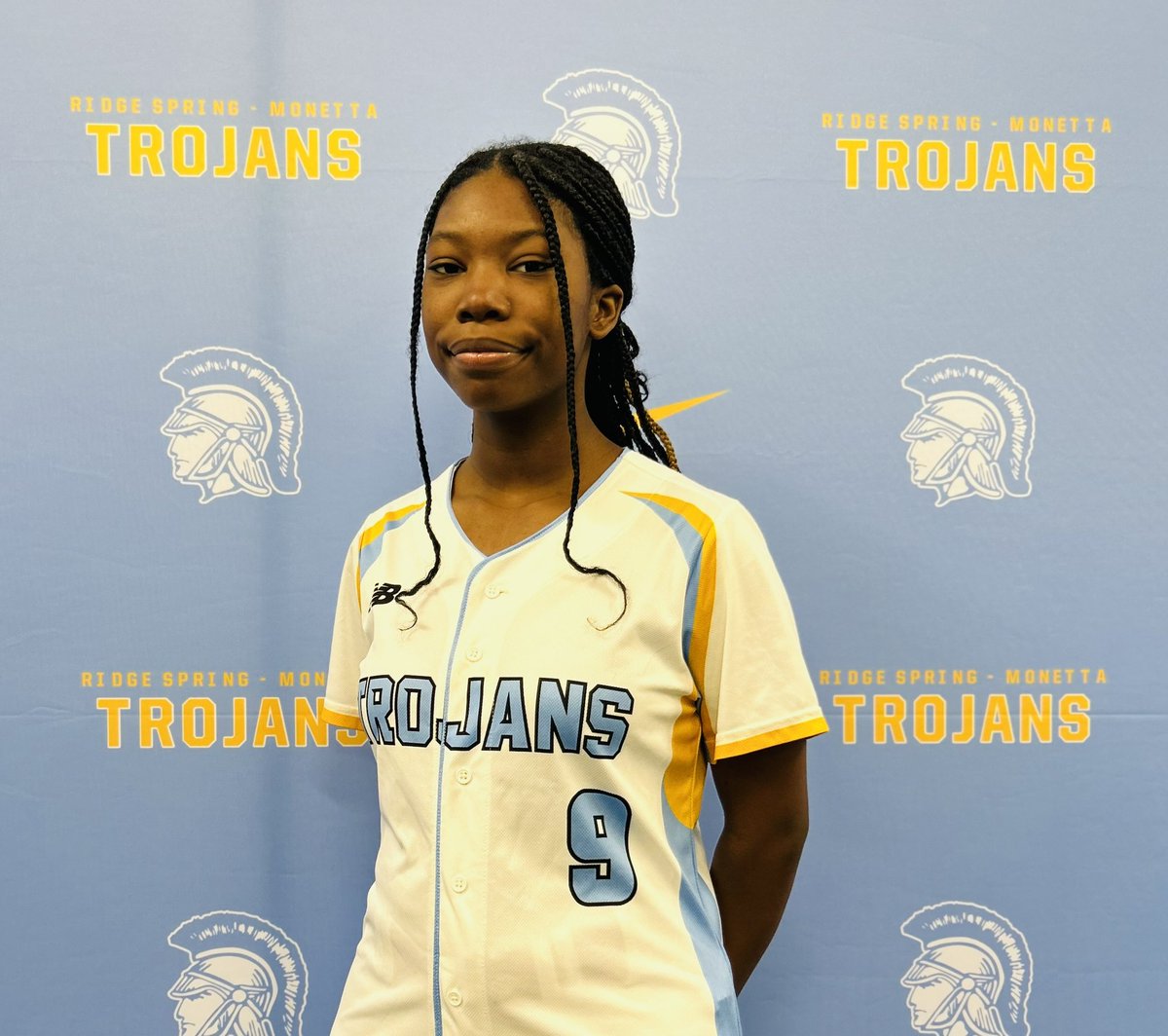 9 DAYS UNTIL OPENING DAY! #9 is Junior Outfielder John’nique Davis. Come join us and cheer on John’nique Monday March 6th for our season opener vs Williston-Elko! <a href="/jtmbrooks24/">Joey Middlebrooks</a> @kmiddlebrooks35 <a href="/ItsKyleDawson/">Kyle Dawson</a> <a href="/CoachBrianSmith/">Brian Smith</a> <a href="/RSM_Athletics/">RS-M High Trojans</a> <a href="/rsmhs_trojans/">Ridge Spring-Monetta Middle/High School</a>