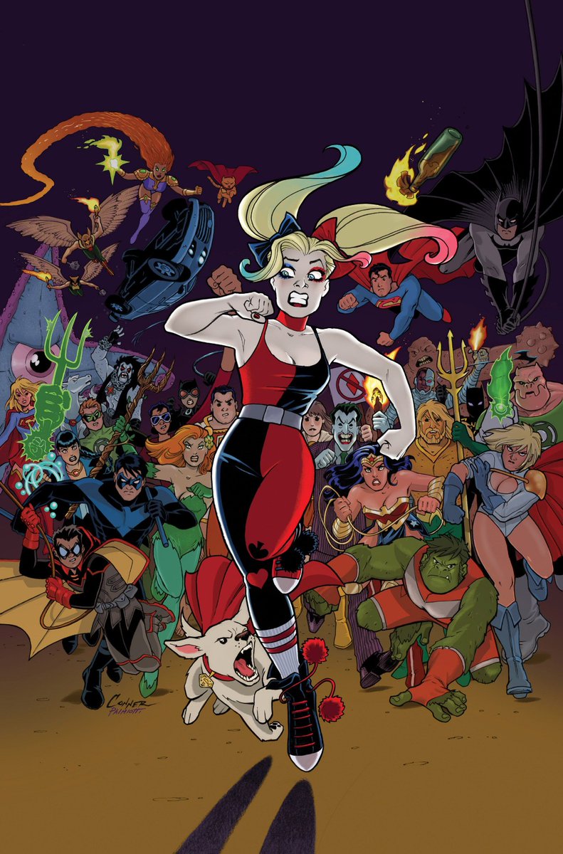 comfortGCS's tweet photo. — 'Multiversity: Harley screws up the DCU' cover by Amanda Conner https://t.co/nJd8ygM8Dt
