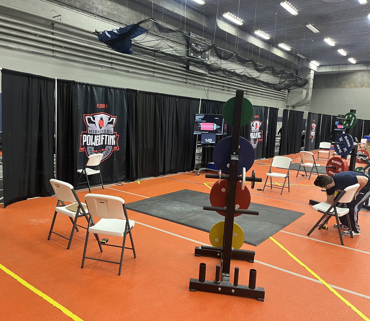 Excited to get this party started! 

#BEASTfam #ChieftainStrength #Powerlifting #HighSchoolPowerlifting #StateChampionships #ChangeYourBest #KeepgROWing