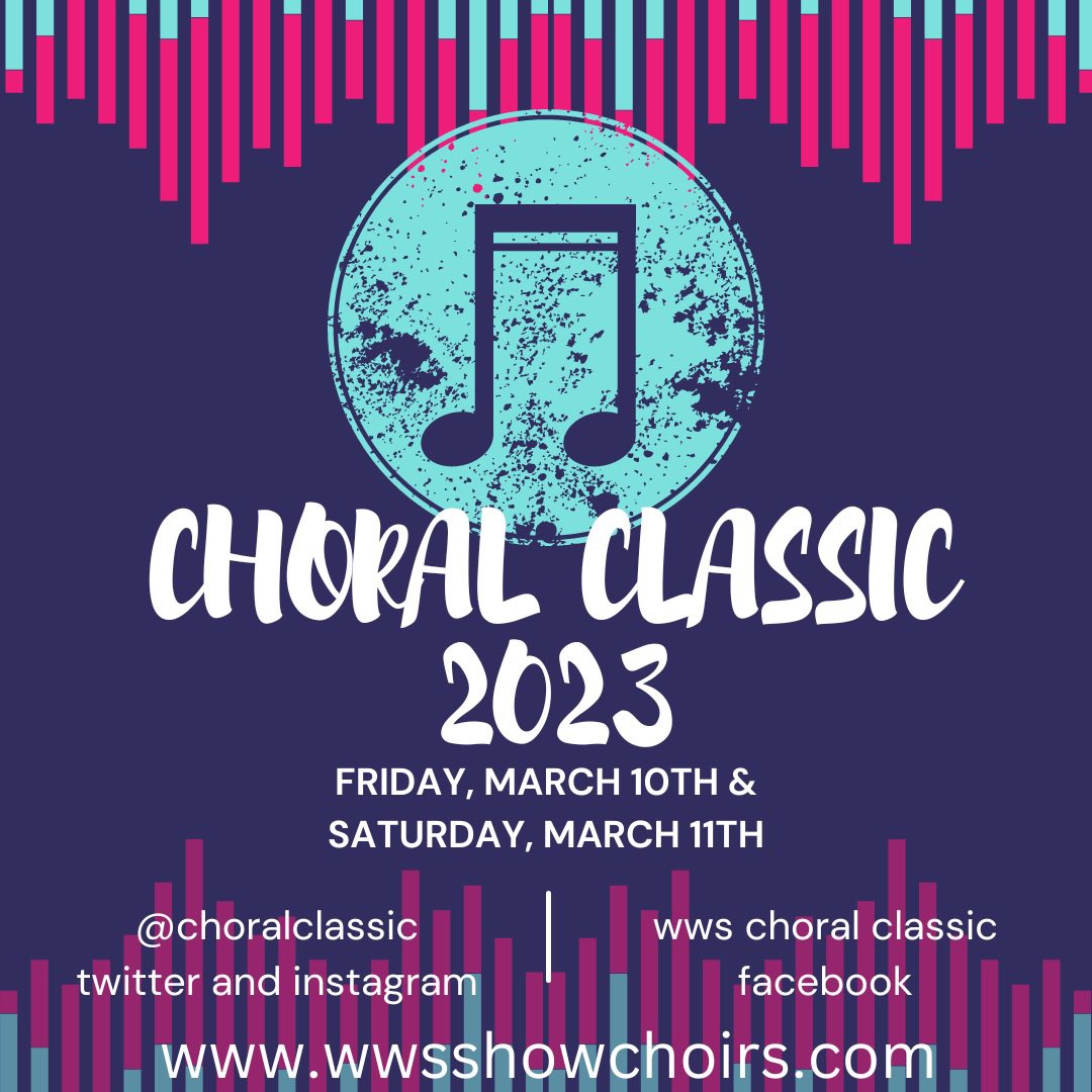 2 weeks to go!  The countdown to #choralclassic2023 begins now!