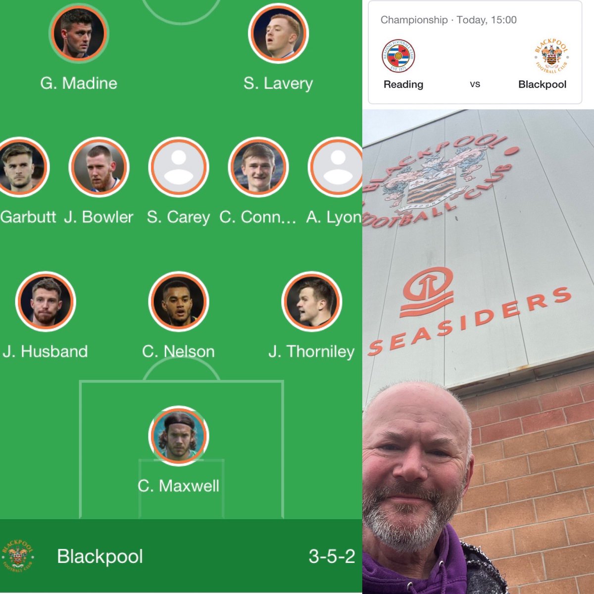 RayCoatesVoice's tweet photo. @BlackpoolFC not with you but WILLing you to wIN 🙏 come on you tangerines 💜⚽️🧡 #seasiders #tangerines #blackpool 
#onevoice #weareone

https://t.co/XjxuiCz3Oj https://t.co/EWBfptOKB7