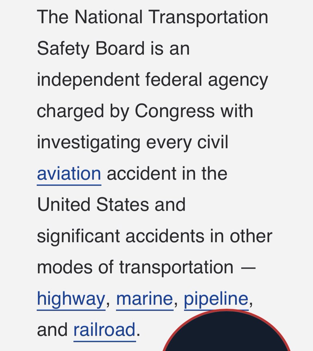 ThePeteEffect's tweet image. This is the Chair of the House Oversight Committee. The guy who’s been on TV lately spewing all the things he’s gonna investigate. He THINKS the NTSB is part of USDOT. It’s not. It’s an independent agency.

Maybe he needs to go back to Civics class?

#SecretaryPete
#ThePeteEffect