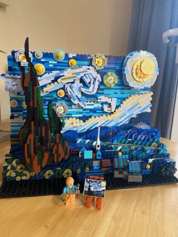 van gogh lego