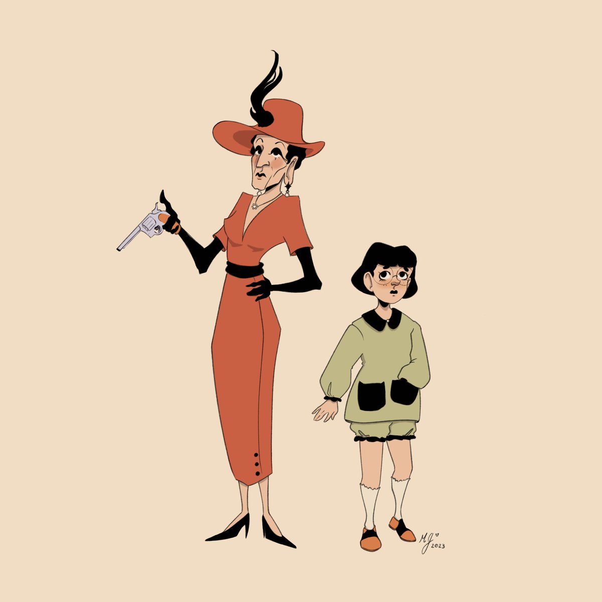 mackiemakes's tweet photo. I’m finally getting to draw more historical fashion again. 1920s mafia story here we come! https://t.co/OkFjnxNn4f