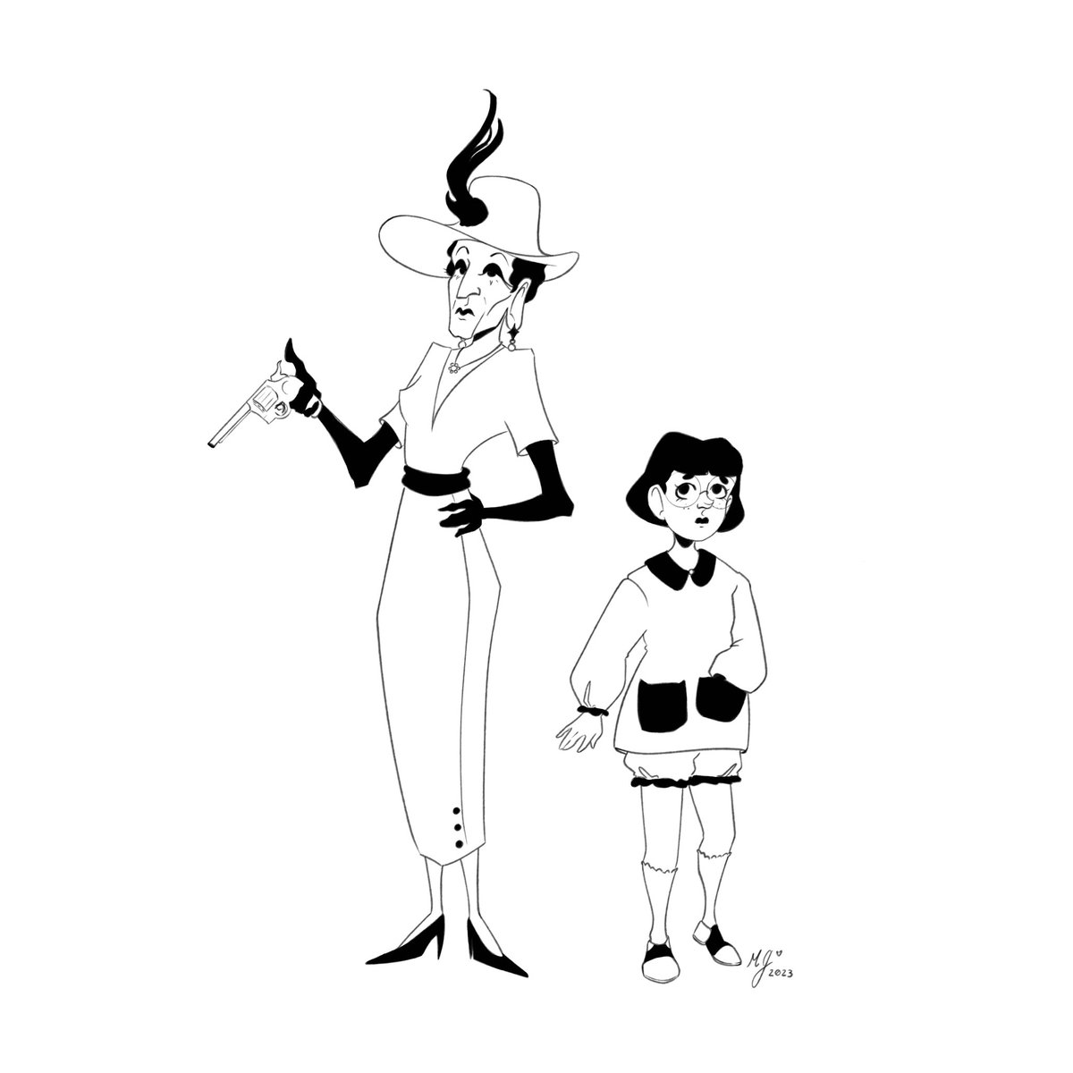 mackiemakes's tweet photo. I’m finally getting to draw more historical fashion again. 1920s mafia story here we come! https://t.co/OkFjnxNn4f