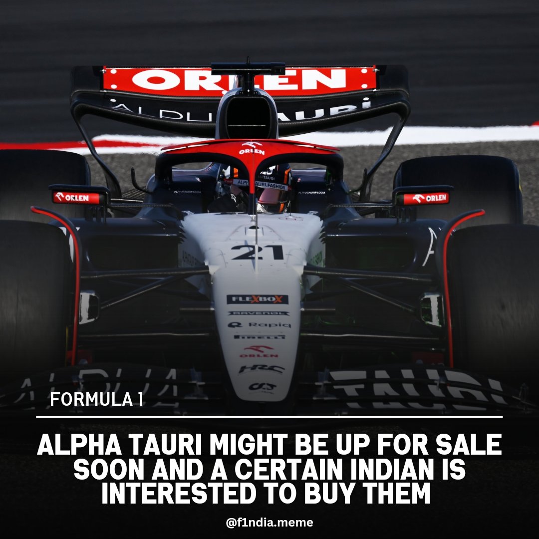 bennedose5's tweet photo. An Indian F1 team? Although the chances are low, but it might happen sooner than you think. https://t.co/m4tmUxGQxq