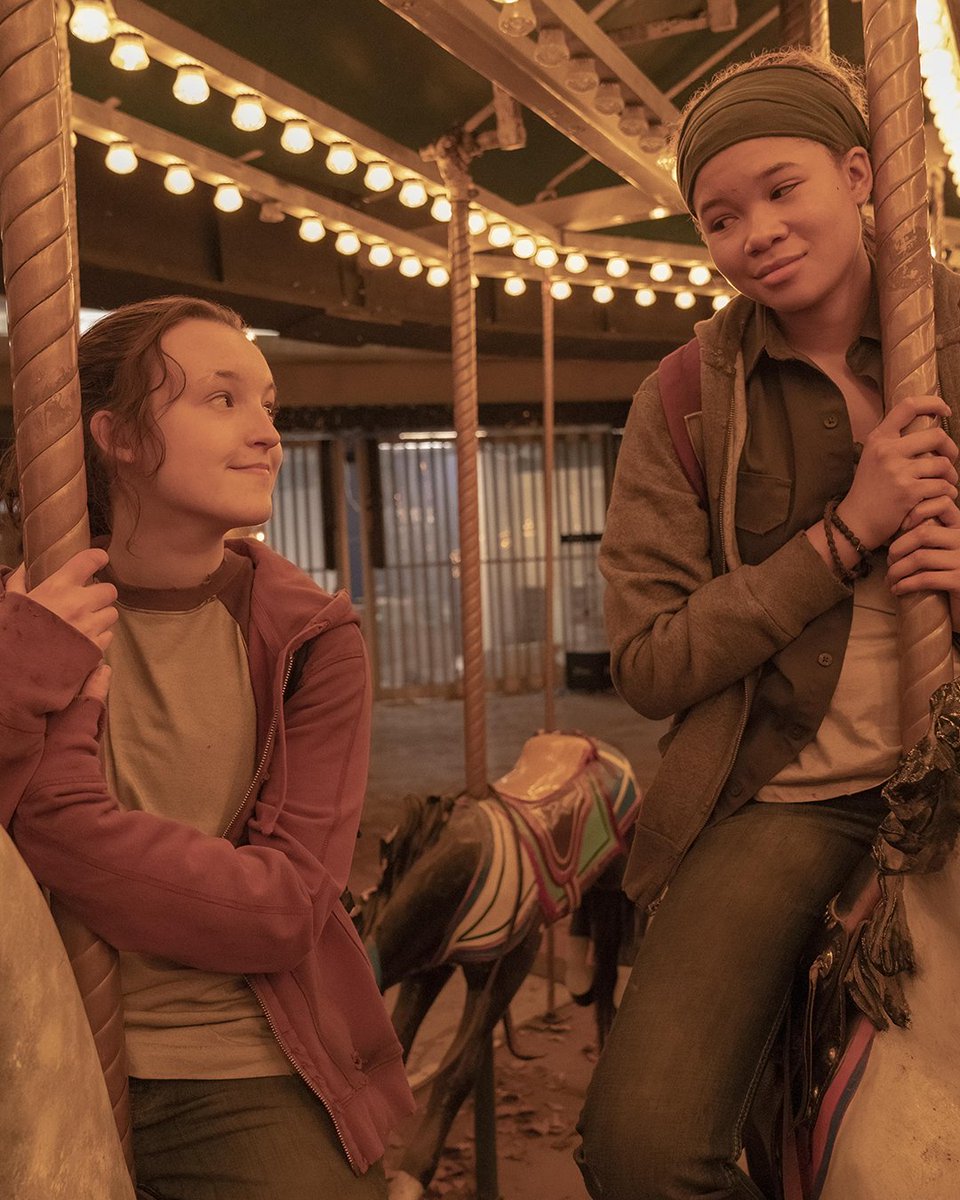 streamonmax's tweet photo. That best friend stare. #TLOU https://t.co/eDDp10nxbZ
