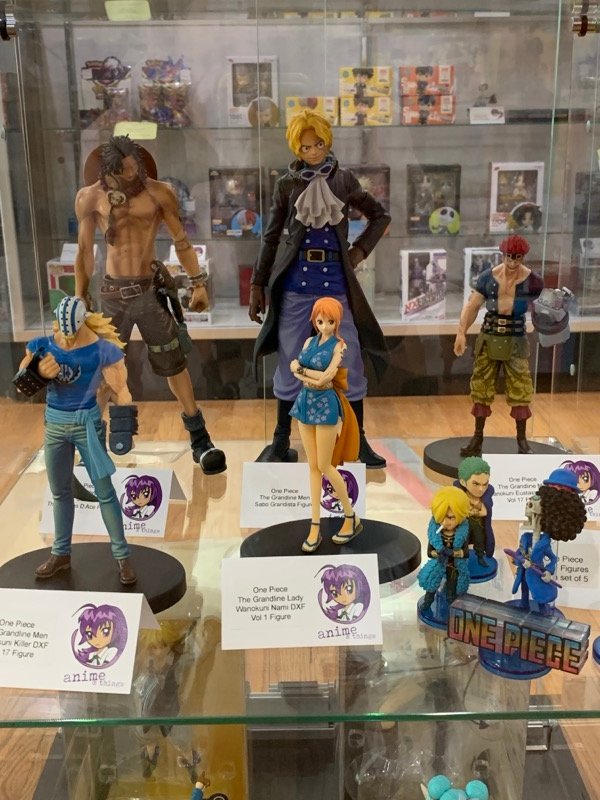 animewoodstock's tweet photo. Lots of new One Piece figures are in! Available in store or on the website. https://t.co/EgU1NlqRdE https://t.co/6aXANDJ24X