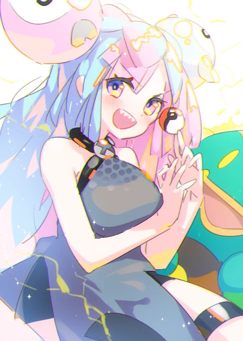 #ナンジャモ 11/100 バトり#ポケモンファンアート #ポケモンイラスト 