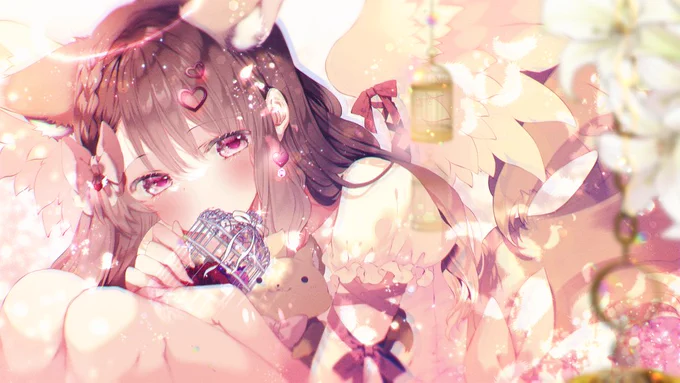 ゆいのちゃんお誕生日おめでとう(*˘︶˘*).。.:* #お狐様ゆいの #ゆいのあーと 