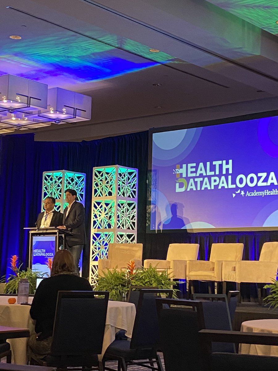 Big announcement on #ProjectClarity by @aneeshchopra & Ashok Chennuru @ElevanceHealth creating bundles for #pricetransparency and looking for public comment. We are also moving forward the @carinalliance consumer real-time benefit std and had some great discussions at #hdpalooza