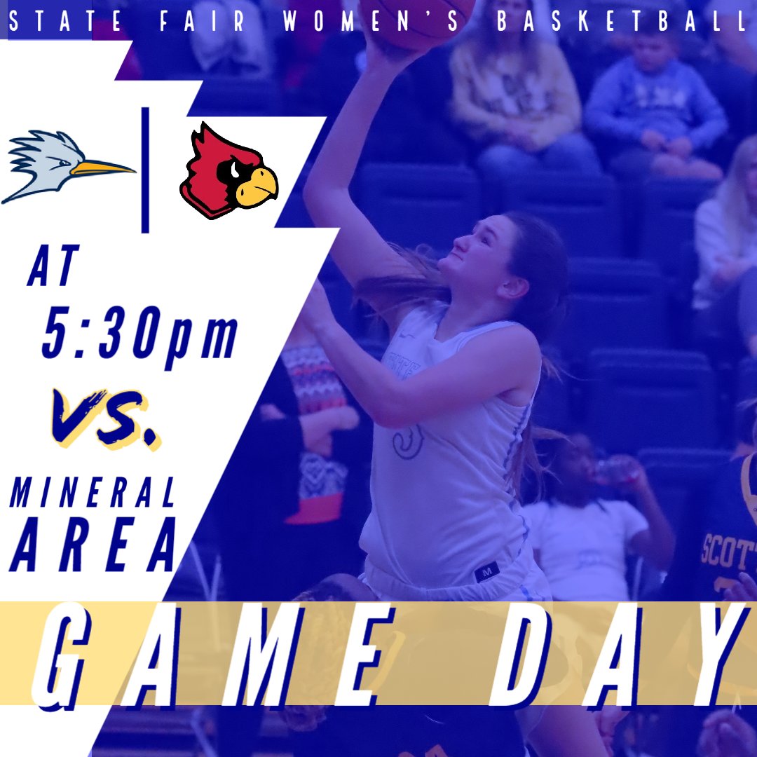 ‼️Home Game‼️
 📍:  SFCC
 ⏰:  5:30pm
  VS: Mineral Area 
We hope to see you there!!🏀
Live Stream: m.youtube.com/@roadrunnerhoo…
#sfccwbb #roadrunnernation
@sfccmoAthletics