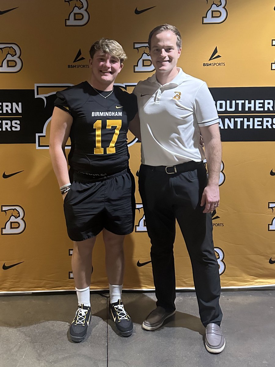 Jaxrush11's tweet photo. Blessed to receive a 🅾️ffer from Birmingham Southern‼️ @Coach_Colucci @BSCFootball @BusbyRichie @Coach_NMalantis @keithmaple2 https://t.co/iJAPZjoNu7