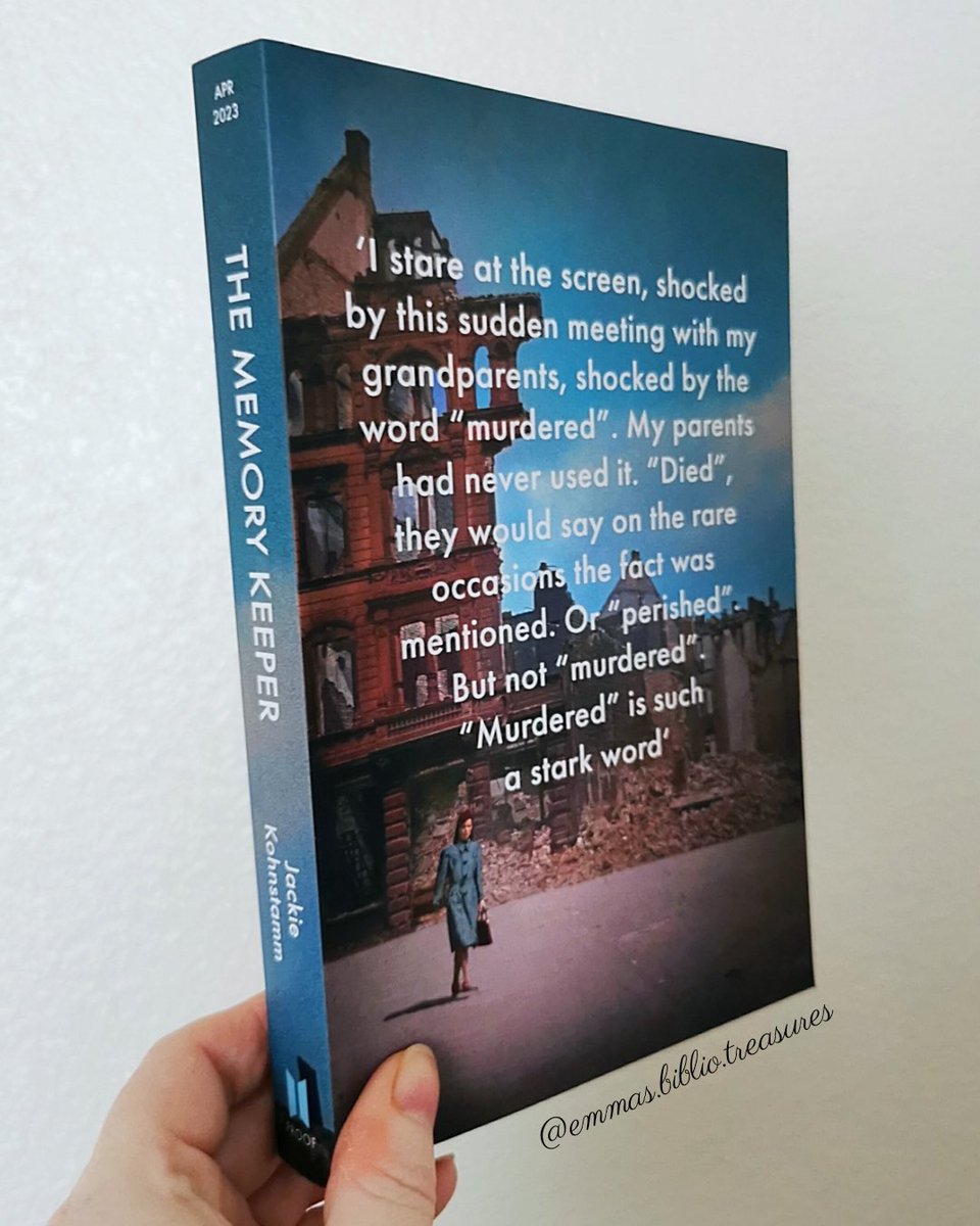 Bibliotreasures's tweet photo. Another emotional one from @canongatebooks is #TheMemoryKeeper
WW2 and The Holocaust are periods I find fascinating to read about, so I'm looking forward to this one.
Out April 20th
Pre-order: https://t.co/h09wtLne81
#Bookmail #EmmasAnticipatedTreasures https://t.co/K4b0XANwG5